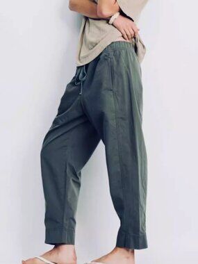 NWT Denimist Pull On Work Pants XS/S/M Faded Olive Green